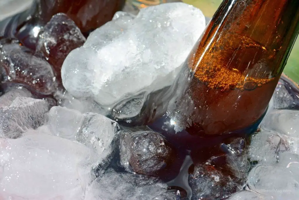 What temperature does beer freeze?